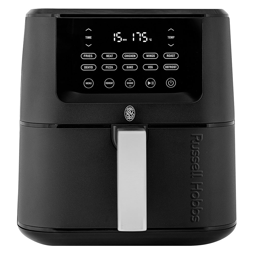 Russell Hobbs Nexus Black Stainless Steel Air Fryer, 7.5L