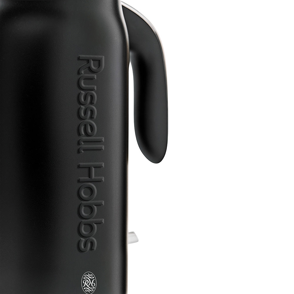 Russell Hobbs Nexus Black Stainless Steel Cordless Kettle, 1.7L