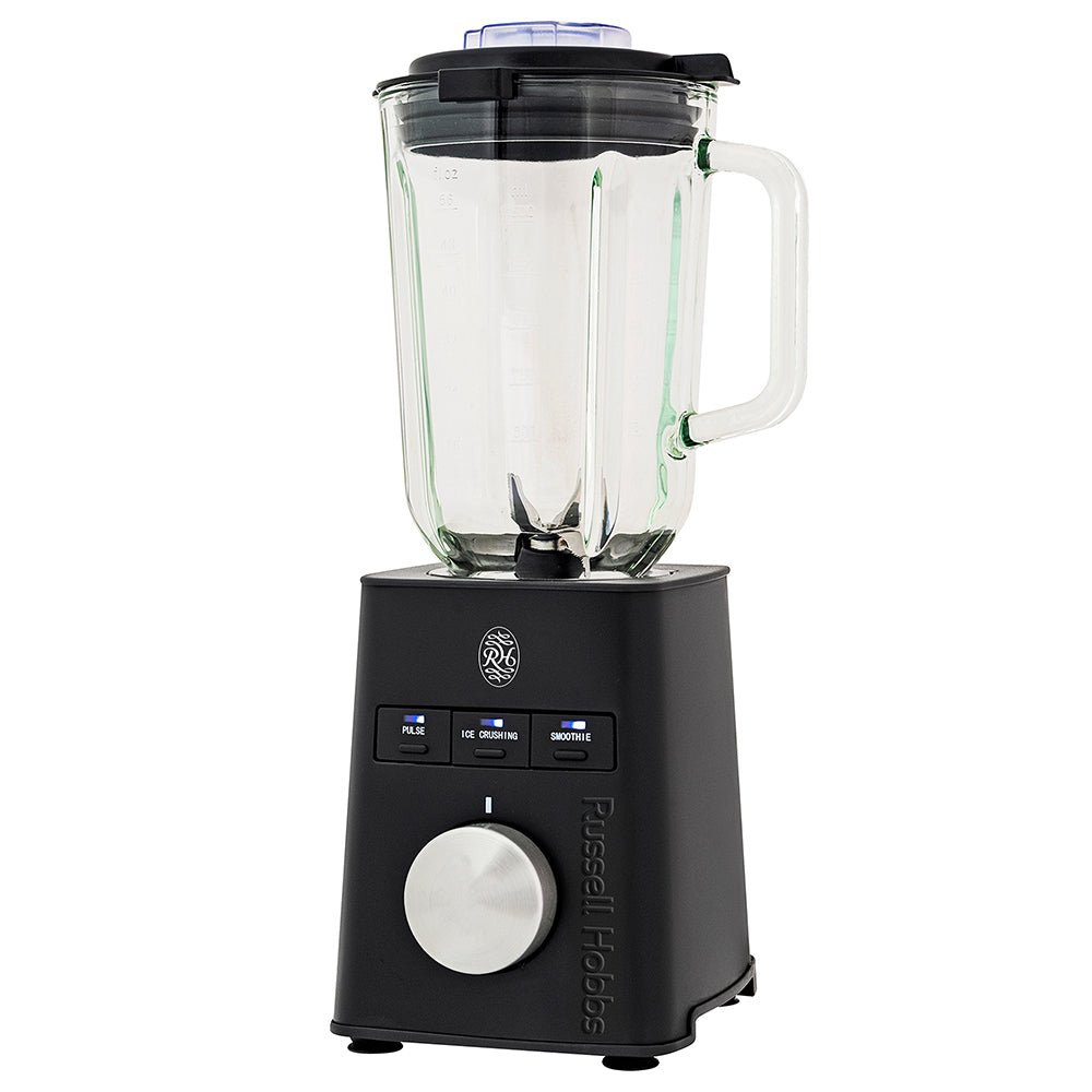 Russell Hobbs Nexus Black Stainless Steel Glass Jug Blender, 1.5L