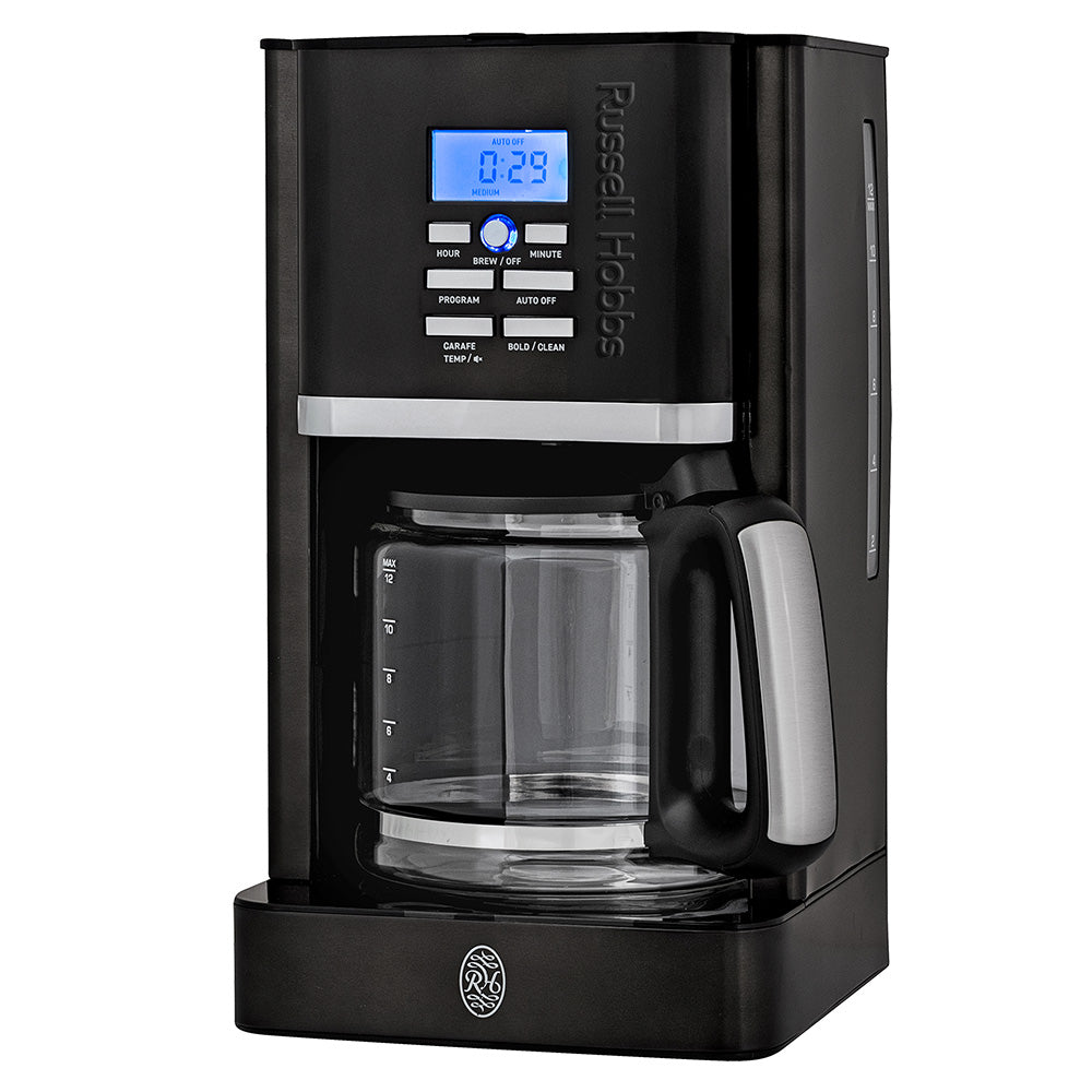 Russell Hobbs Nexus Black Stainless Steel Digital Coffee Maker