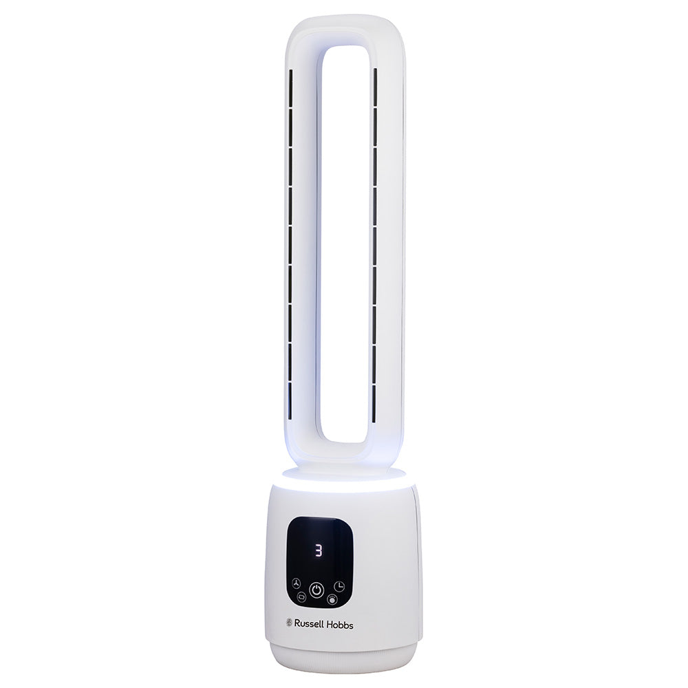 Russell Hobbs Bladeless Tower Fan with Remote Control