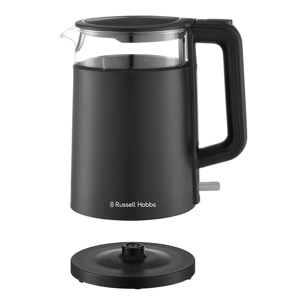 Russell Hobbs Fusion Double-Walled Glass Kettle, 1.7L