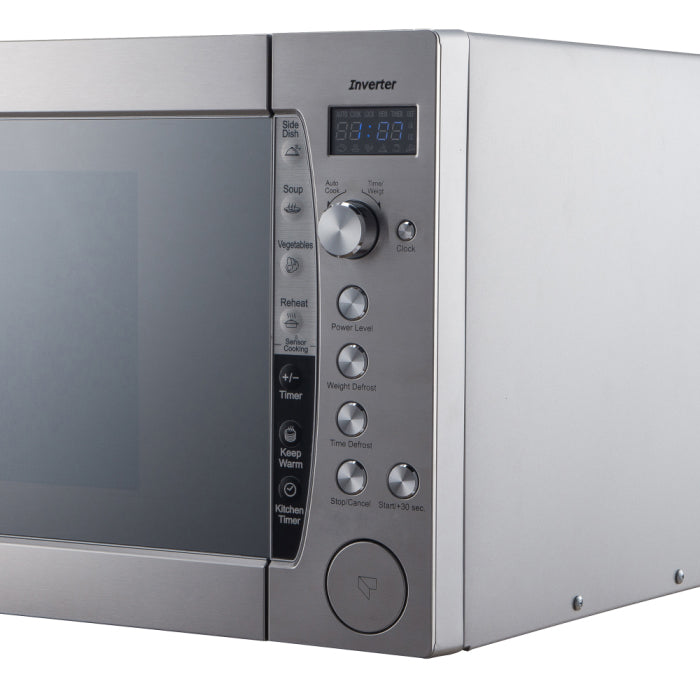 Russell Hobbs Silver Mirror Microwave Oven, 60L