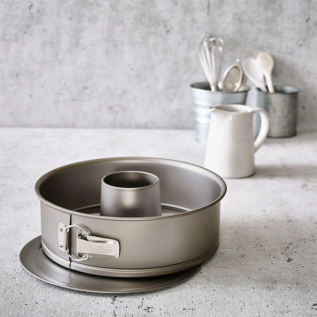 Birkmann Stainless Basic Baking Non-Stick Springform Pan with 2 Bases, 26cm
