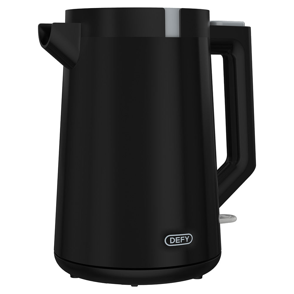 Defy Piano Black Glow Cordless Kettle, 1.7L