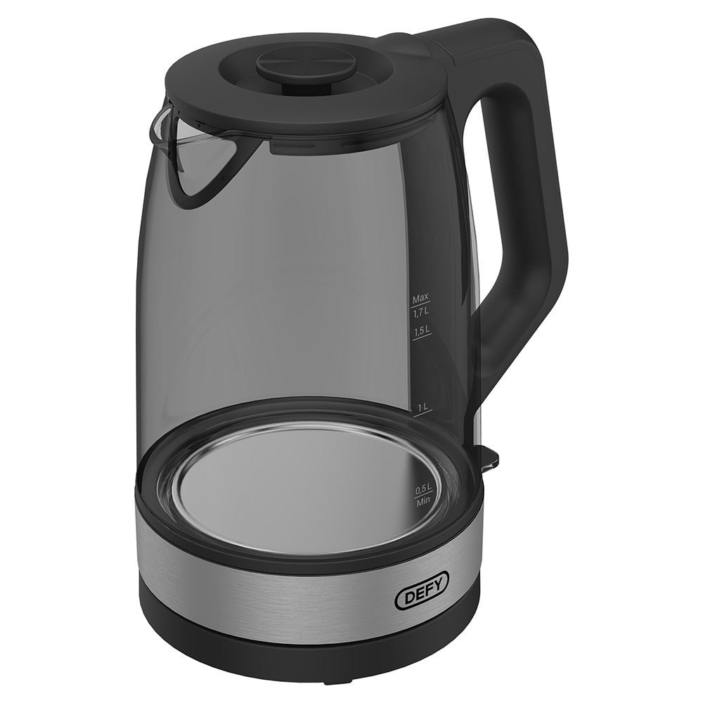 Defy Tinted Glass Cordless Kettle, 1.7L