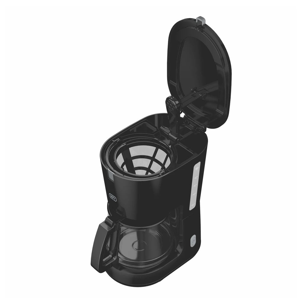 Defy Black Glow Filter Coffee Maker, 1.25L