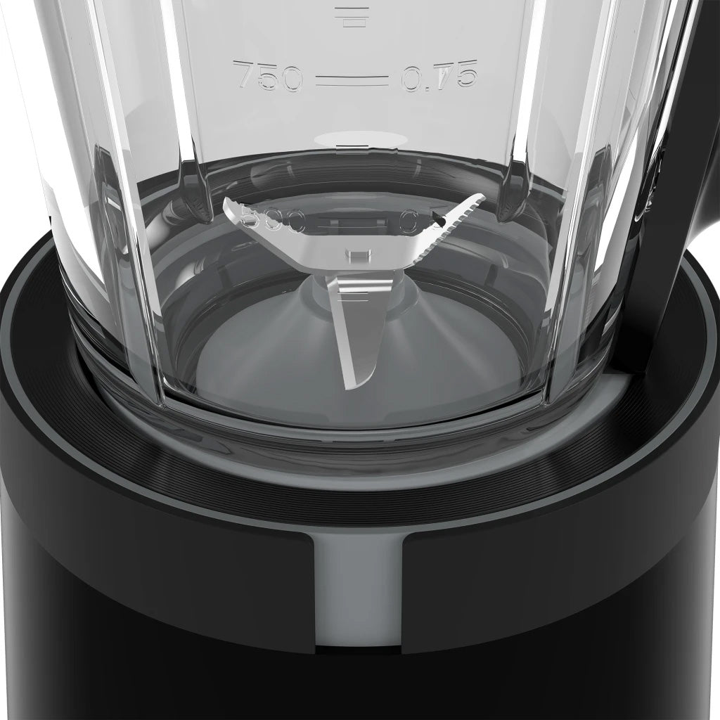 Defy Piano Black Glass Jug Blender, 1.5L