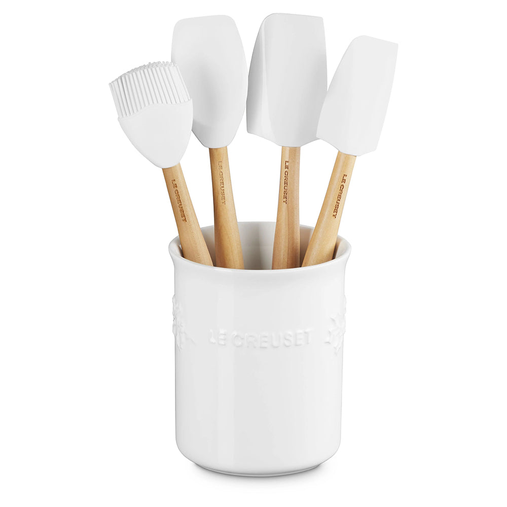 Le Creuset Holly Utensil Set, 5pc