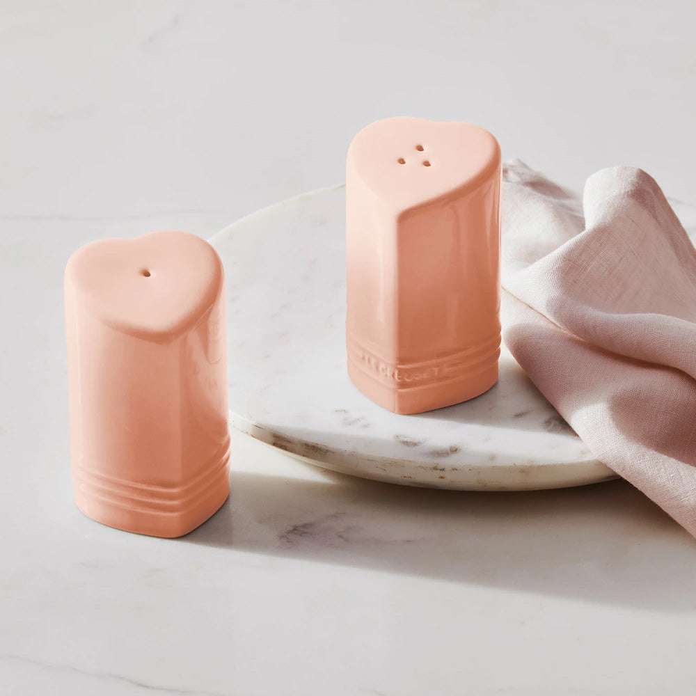 Le Creuset Heart Salt & Pepper Shakers