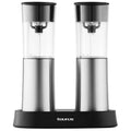 Taurus Stainless Steel Rechargeable Salt & Pepper Grinder Set