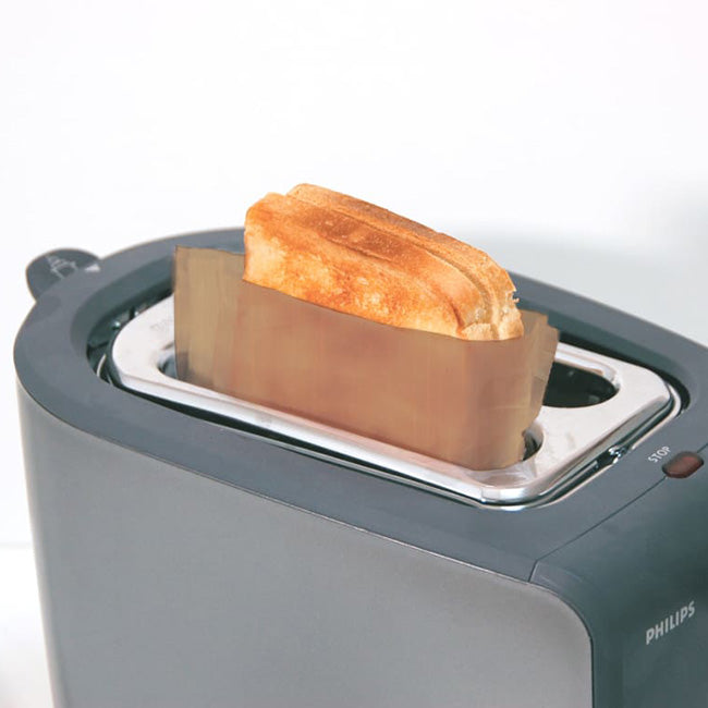 NoStik Reusable Toast Bags, Set of 2
