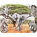 Home Classix Melamine On Safari Rectangular Tray, 43cm