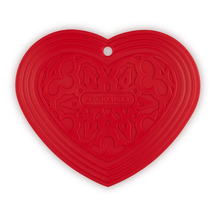 Le Creuset Silicone Heart Trivet, 20cm