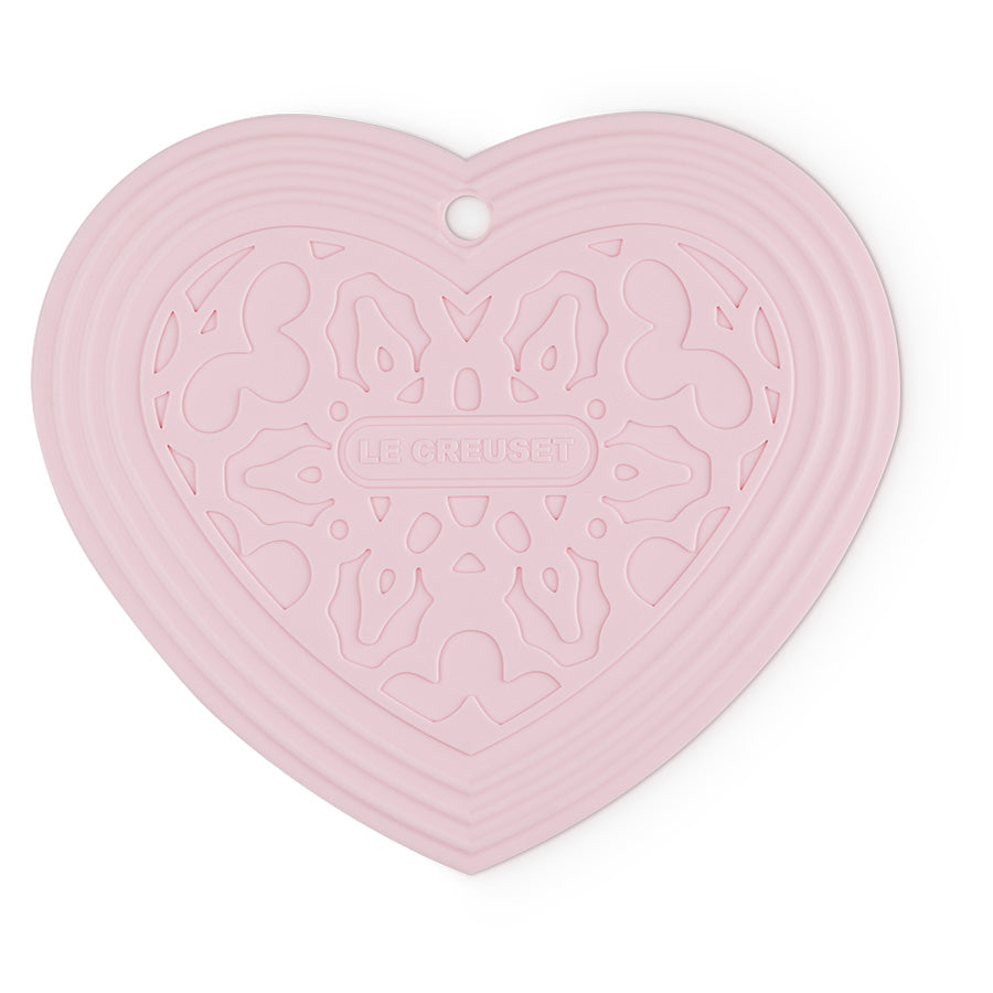 Le Creuset Silicone Heart Trivet, 20cm