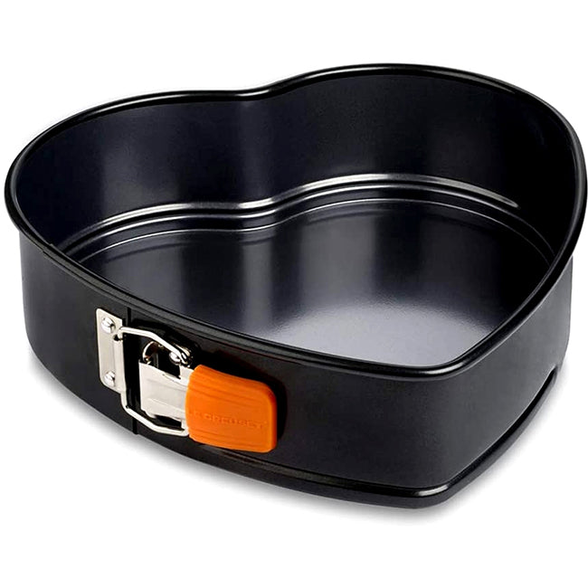 Le Creuset Non-Stick Heart Shaped Springform Cake Tin, 26cm