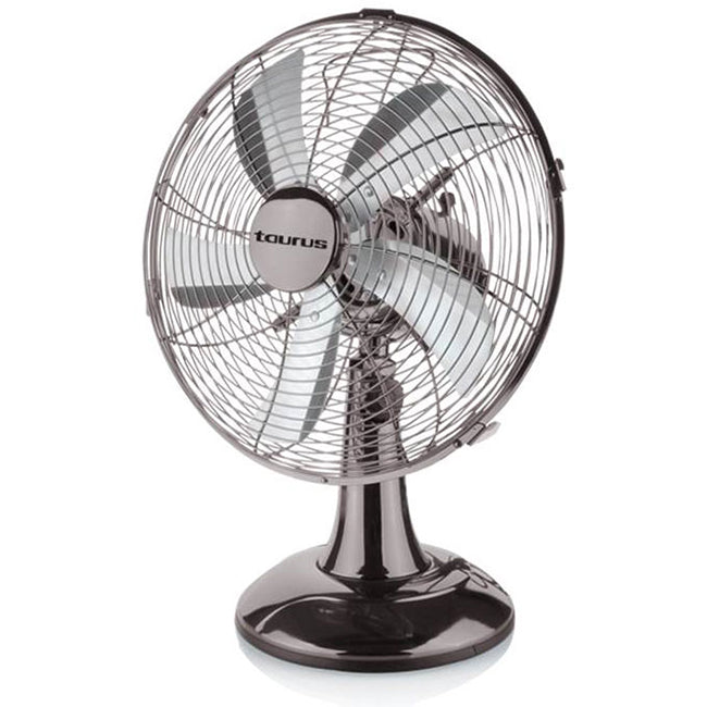Taurus Stainless Steel Desktop Fan, 30cm