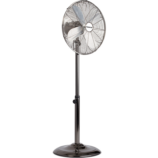 Taurus Ventilador Stainless Steel Pedestal Fan, 40cm