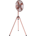 Taurus Copper Pedestal Fan, 40cm