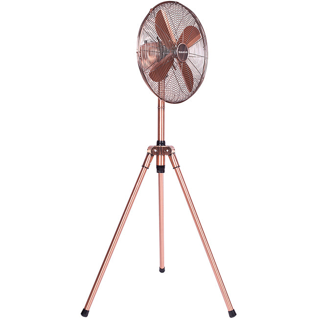 Taurus Copper Pedestal Fan, 40cm