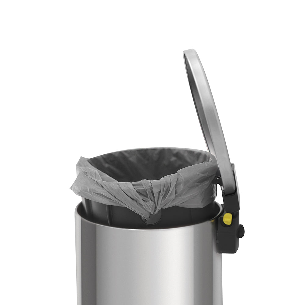 Tramontina Loop Polished Stainless Steel Step Pedal Bin