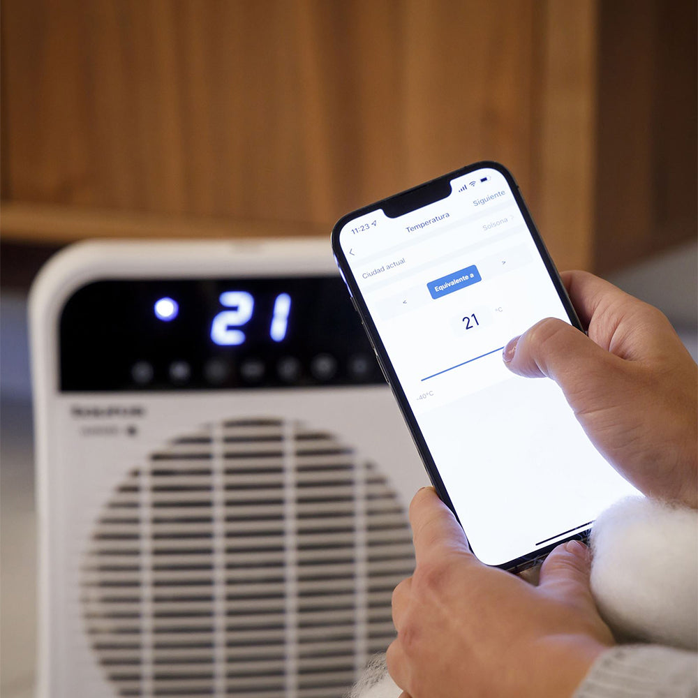 Taurus Factor Connect Wi-Fi Enabled Fan Heater