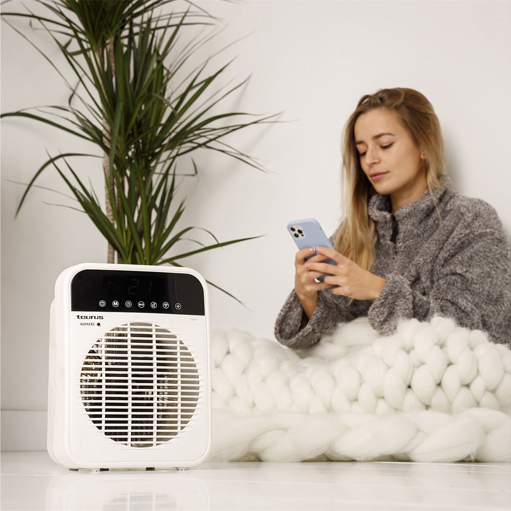 Taurus Factor Connect Wi-Fi Enabled Fan Heater
