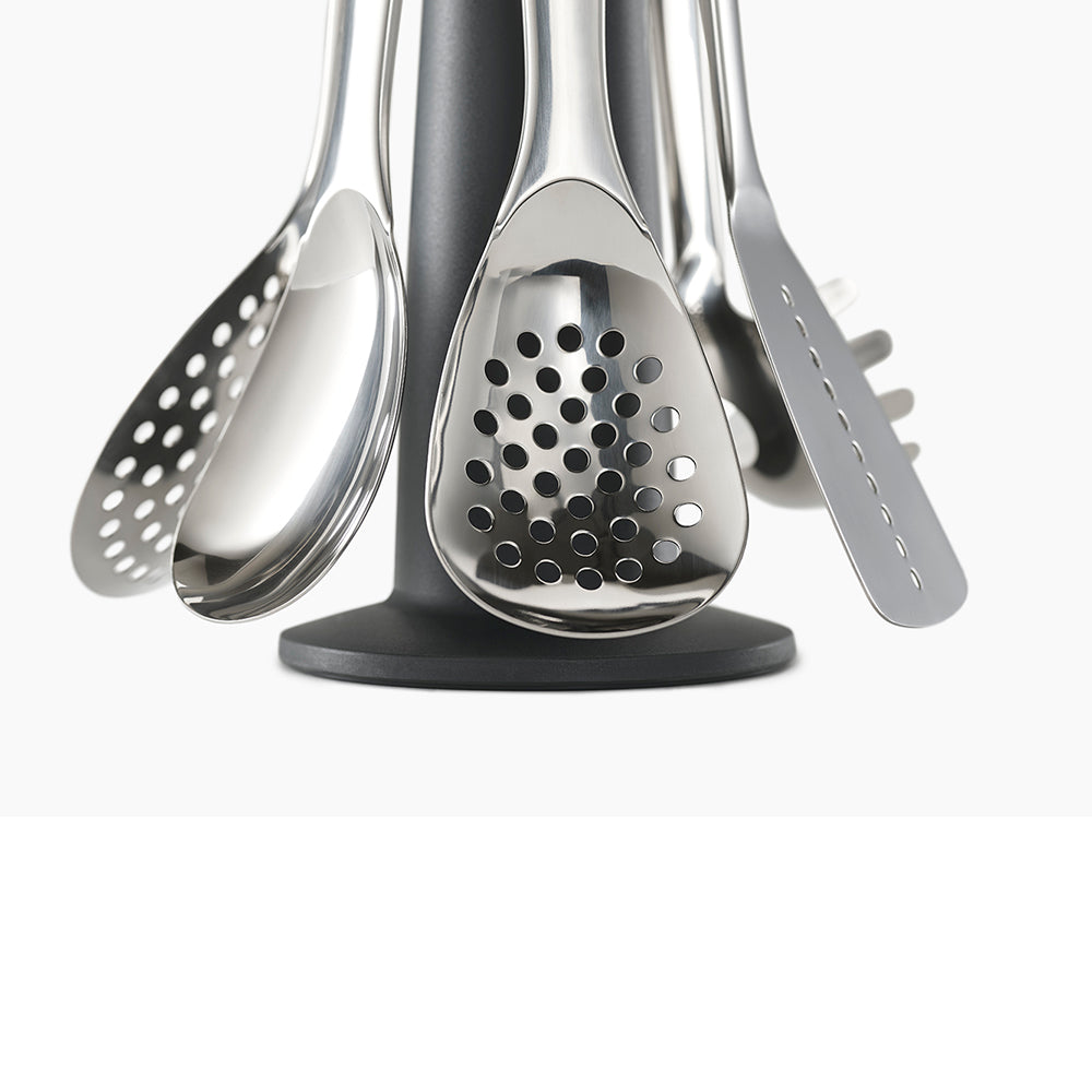 Joseph Joseph Elevate™ 6pc Steel Utensil Carousel Set