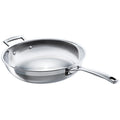 Le Creuset 3 Ply Stainless Steel Uncoated Frying Pan, 28cm