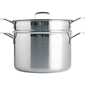 Le Creuset 3 Ply Stainless Steel 24cm Pasta Pot With Sieve, 7.2L