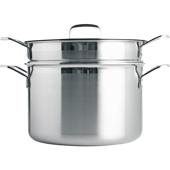 Le Creuset 3 Ply Stainless Steel 24cm Pasta Pot With Sieve, 7.2L