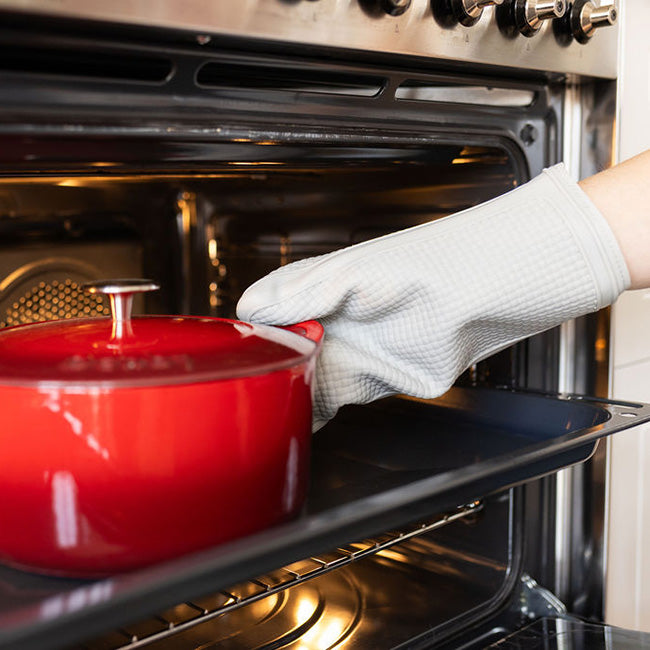 Home Classix Silicone Oven Mitt With Cotton Inner