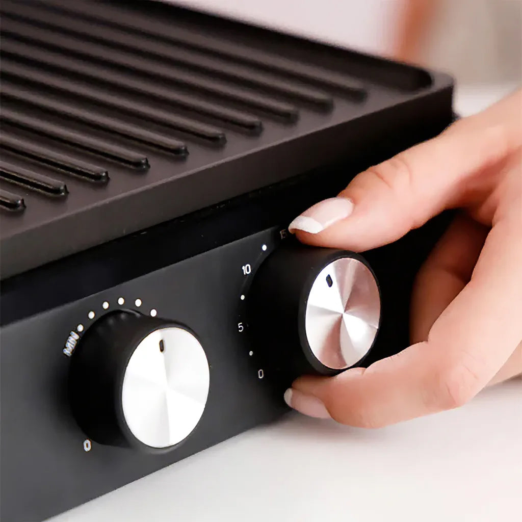 Taurus Non-Stick Panini Press with Adjustable Temperature