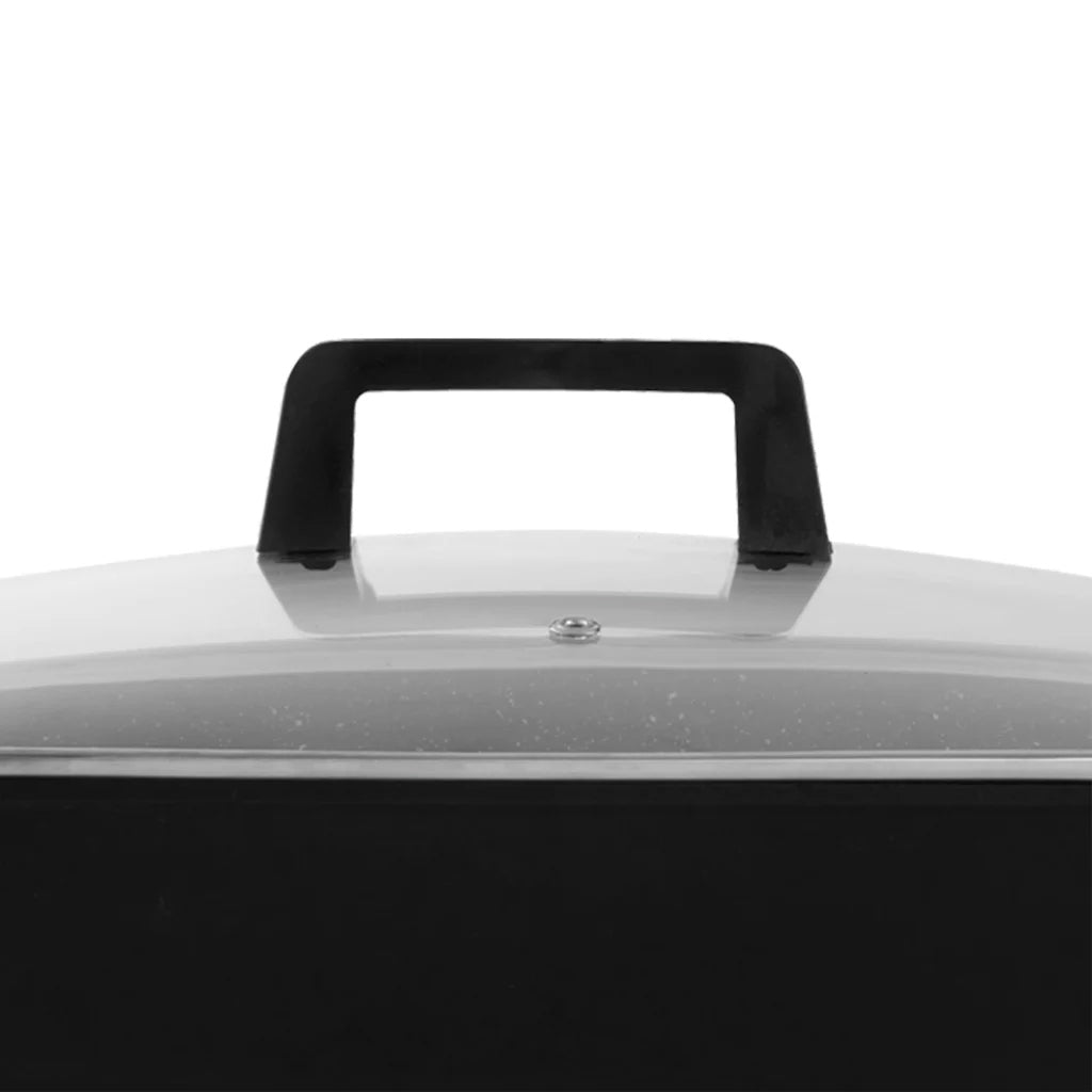 Taurus Electric Non-Stick Frying Pan with Glass Lid