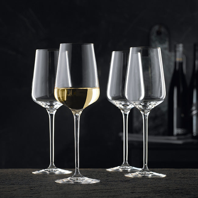 Nachtmann ViNova Lead-Free Crystal White Wine Glasses, Set Of 4