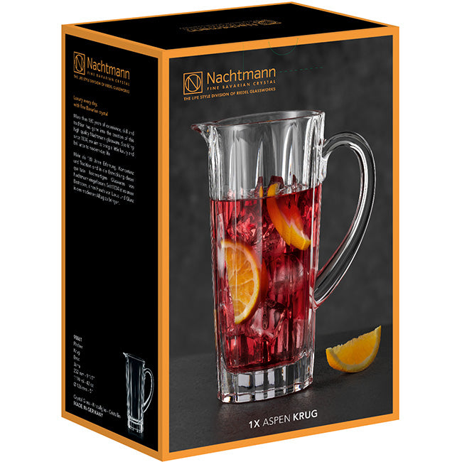 Nachtmann Aspen Lead-Free Crystal Pitcher, 1.1L