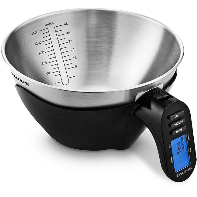 Taurus Effortless Inox 3kg Digital Kitchen Scale