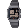 Casio Retro Digital Wrist Watch, A130WEGG-1ADF