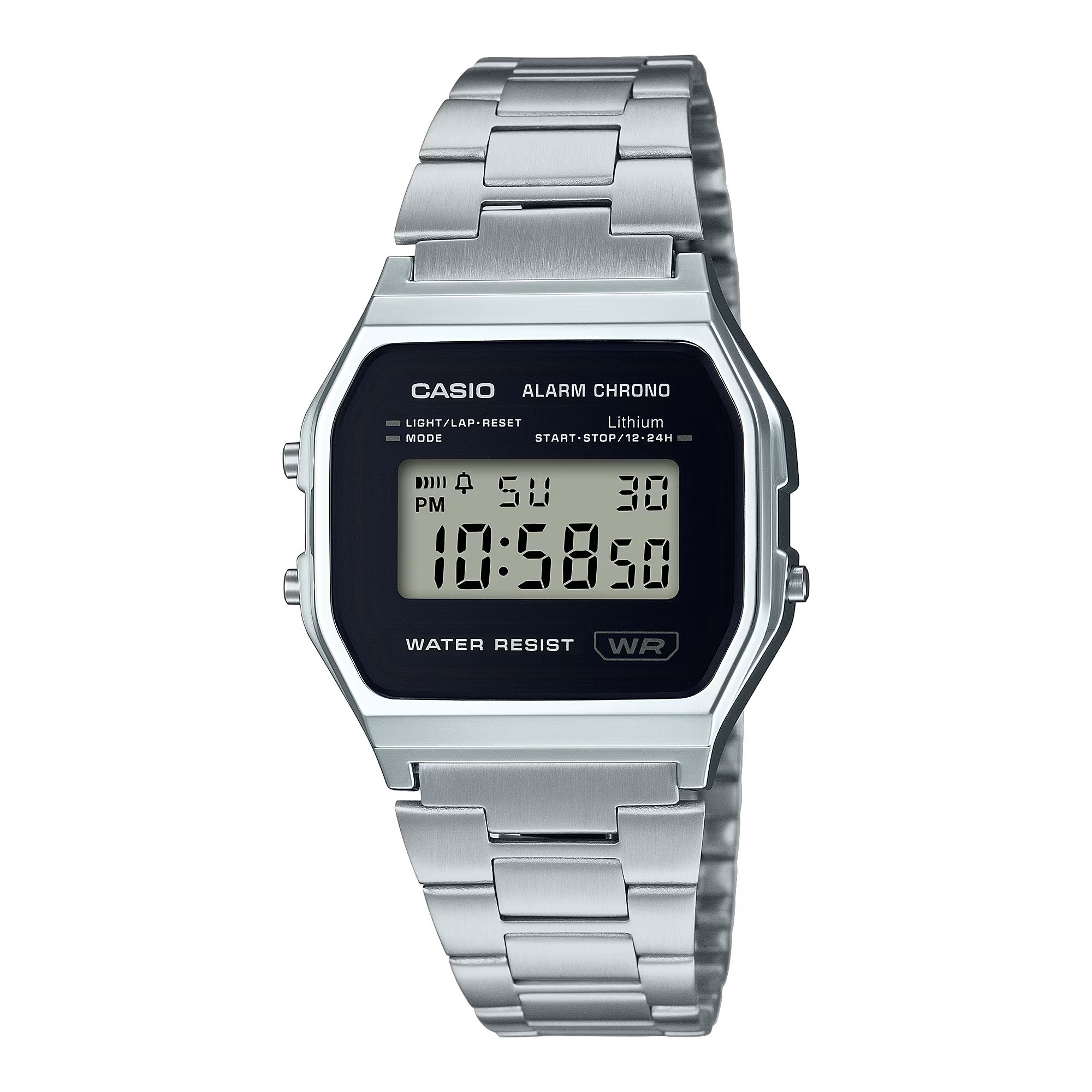 Casio Retro Unisex Digital Wrist Watch, A158WEA