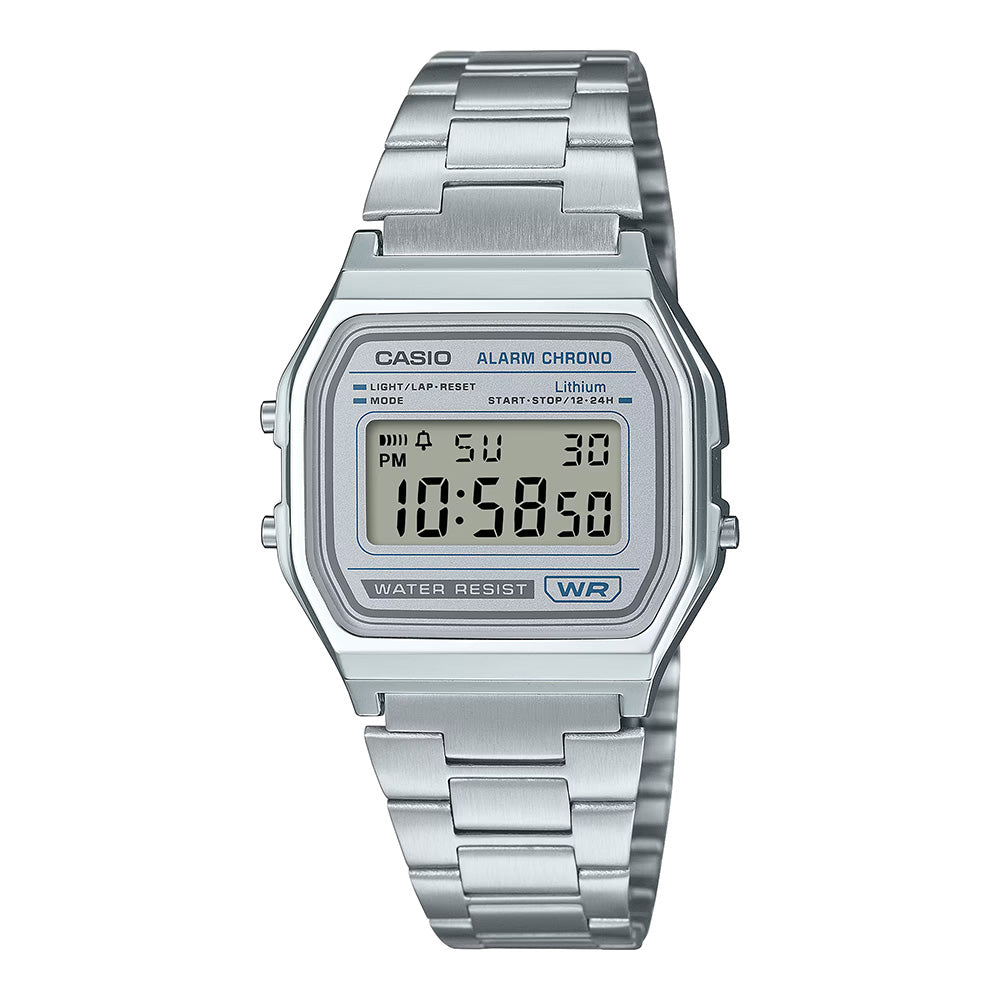 Casio Retro Unisex Digital Wrist Watch, A158WEA