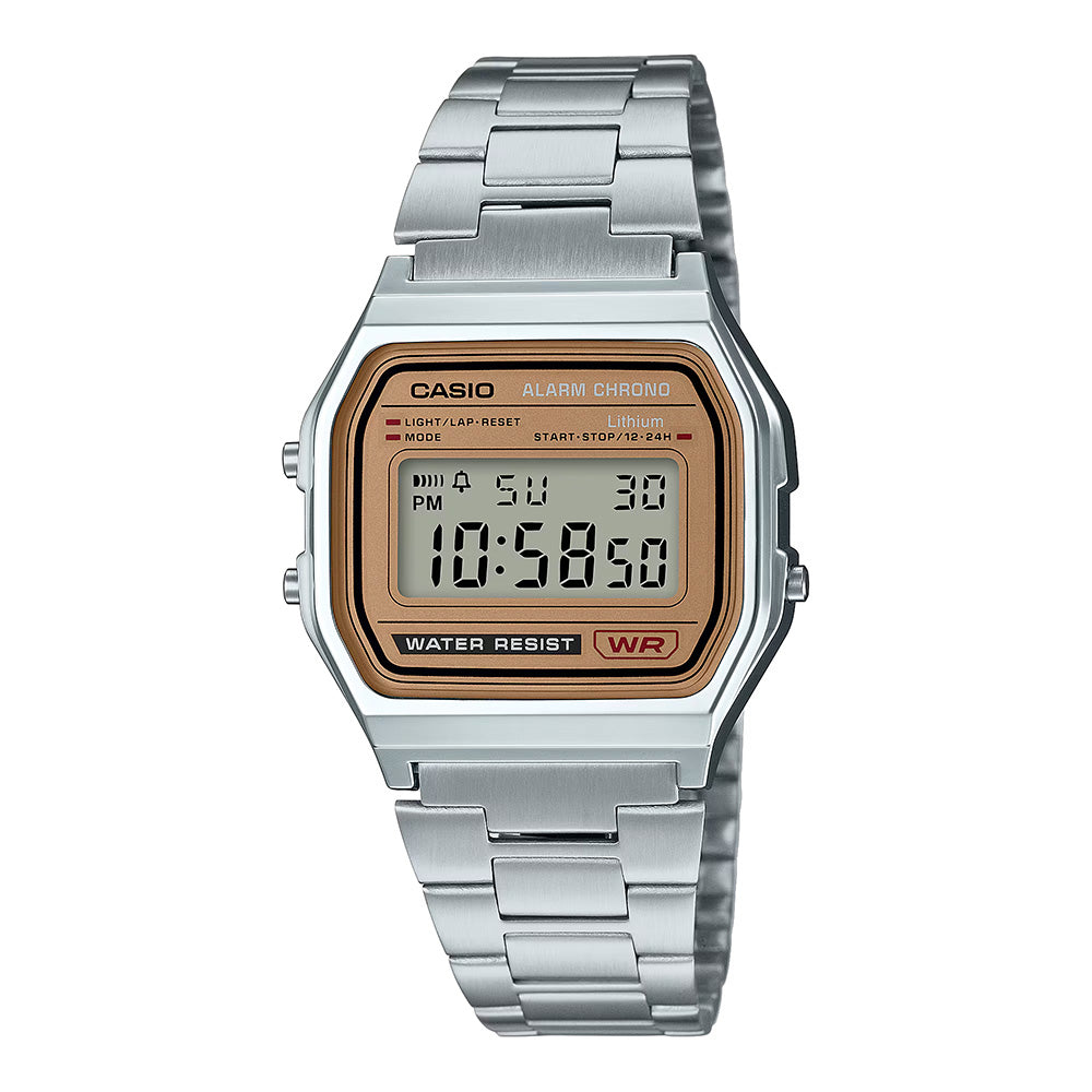 Casio Retro Unisex Digital Wrist Watch, A158WEA
