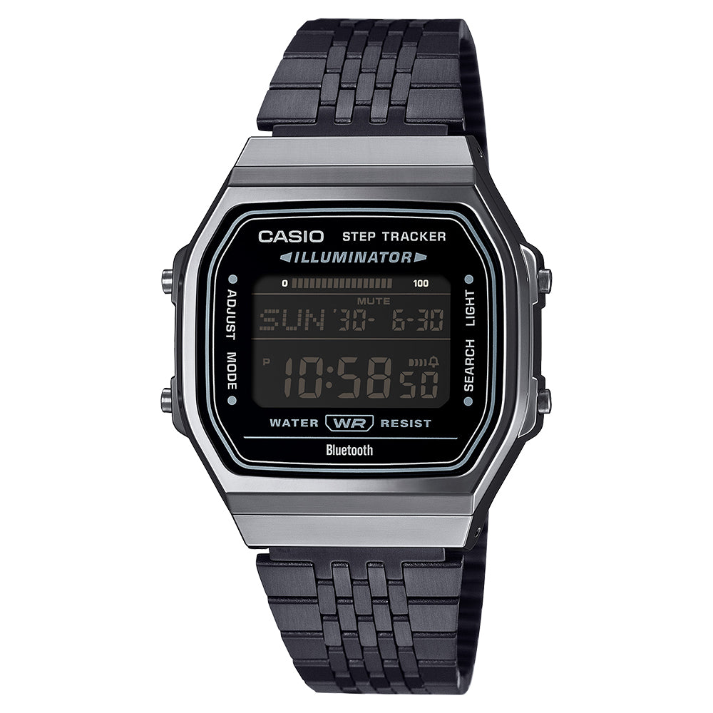 Casio Retro Digital Unisex Bluetooth Step Tracker Wrist Watch, ABL-100WEGG-1BDF