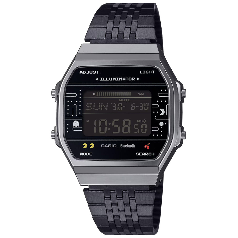 Casio Retro Limited Edition Pac-Man Digital Wrist Watch, ABL-100WEPC-1BDR