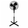Alva 40cm Telescopic Black Standing Fan