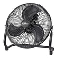 Alva 40cm High Velocity Matte Black Floor Fan