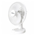 Alva 30cm Plastic White Desk Fan