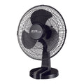 Alva 40cm Plastic Black Desk Fan