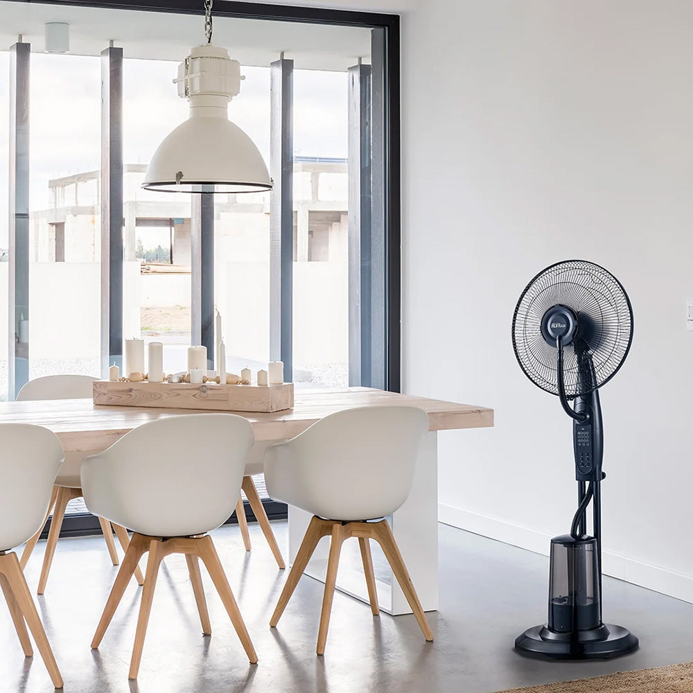 Alva 40cm Pedestal Mist Fan with Remote Control