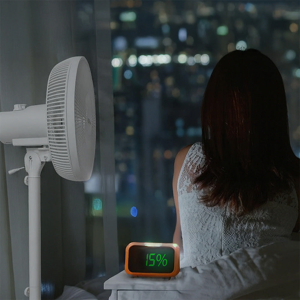 Alva 30cm Rechargeable Pedestal Fan