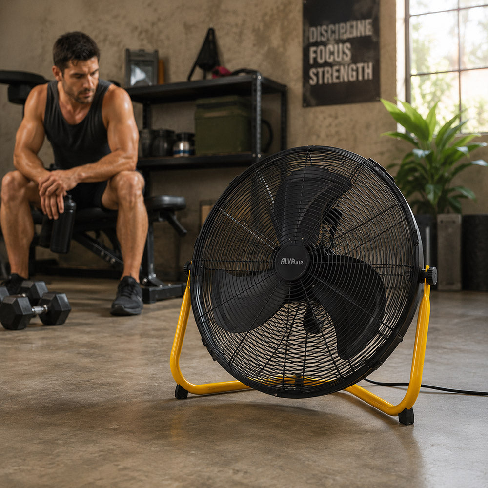 Alva 50cm High Velocity Floor Fan